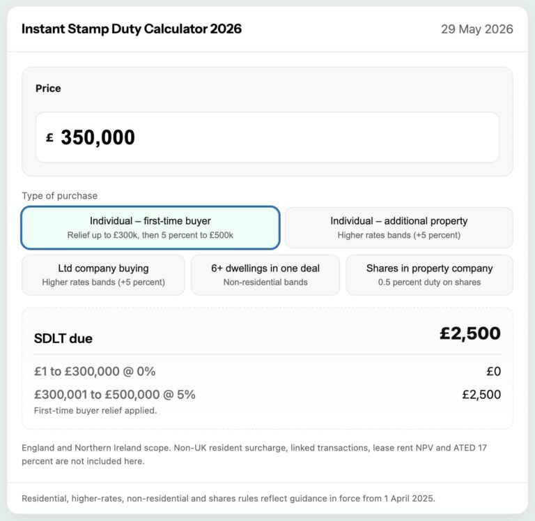 Instant SDLT Calculator Free (1)